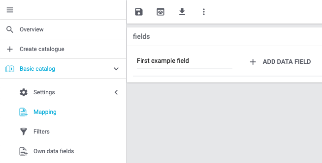 Add data fields